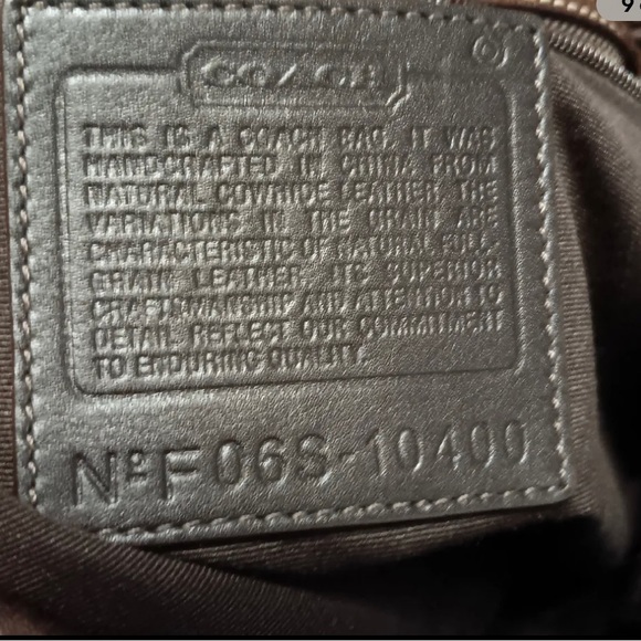 Coach Chelsea Lace Hobo Leather Shoulder Bag - Picture 6 of 7